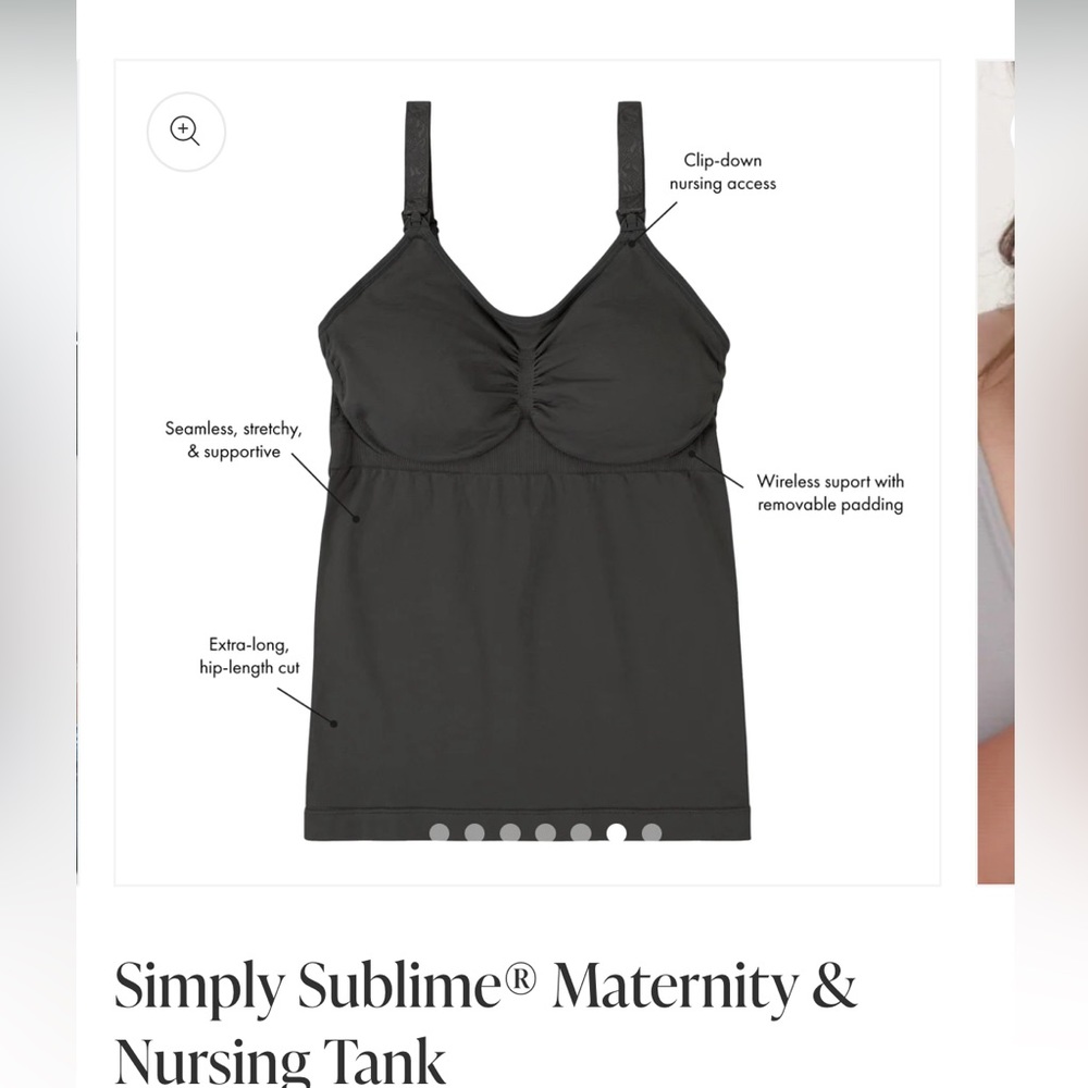 Kindred Barefely maternity and nursing tank
